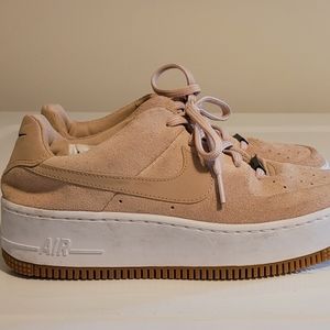 Womens Air Force 1 Sage Low Bio Beige